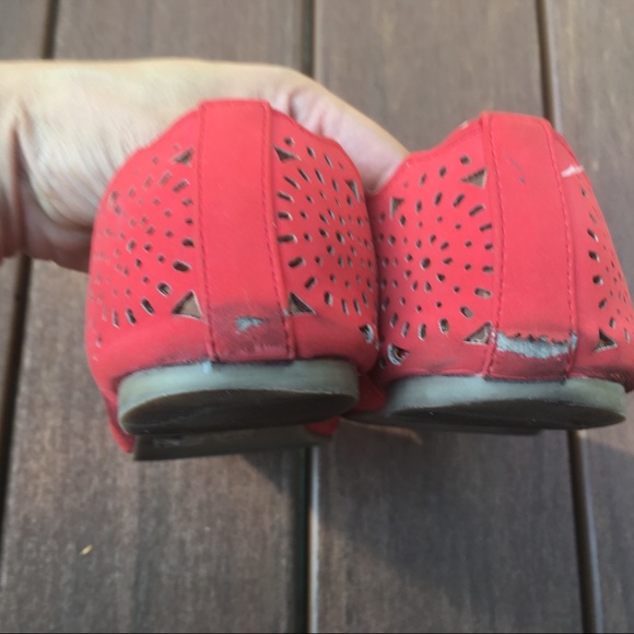 Modcloth Orange Boho Shoes - Picture 4 of 5